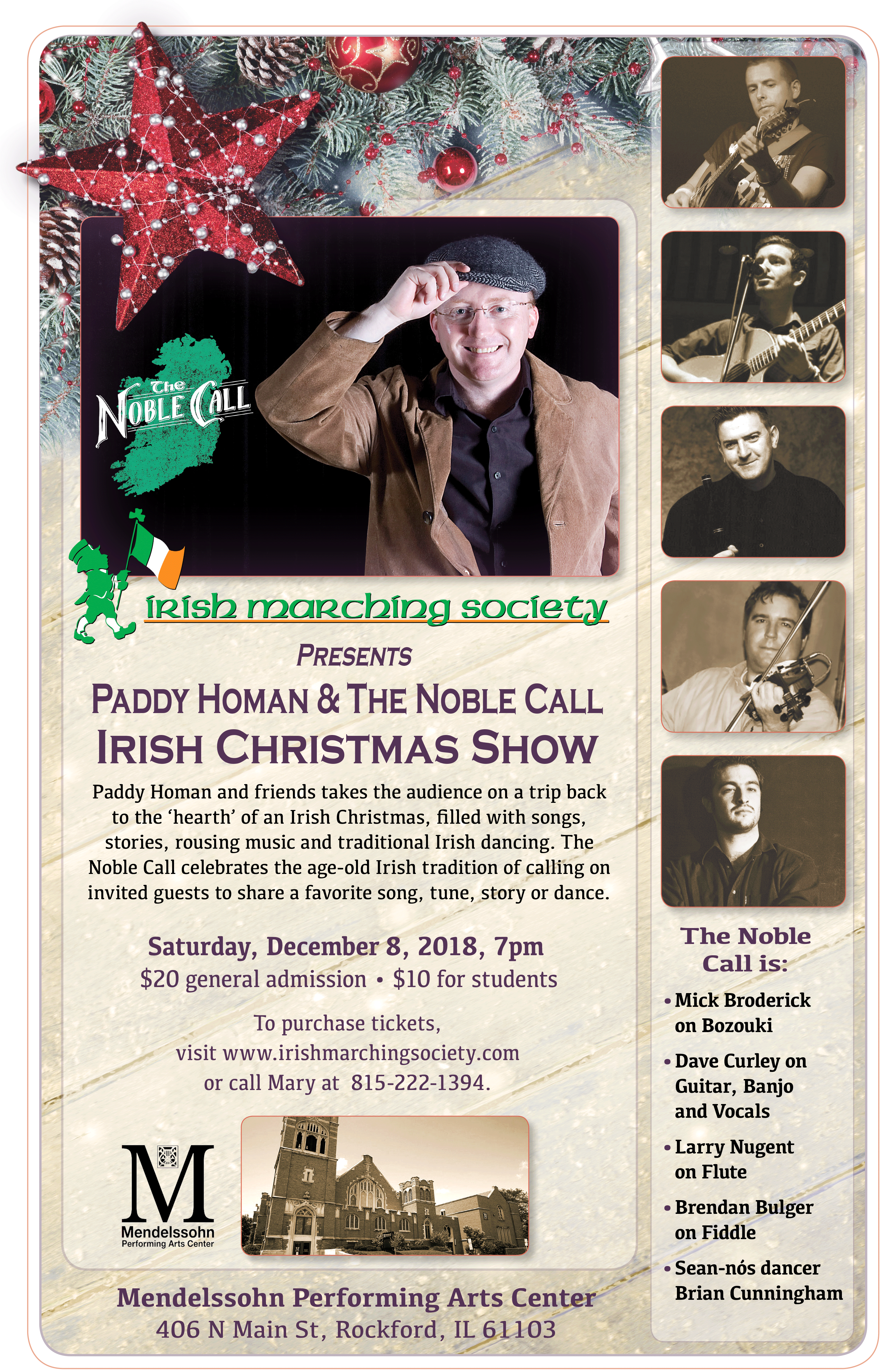 Flyer-Paddy-Homan-and-the-Noble-Call
